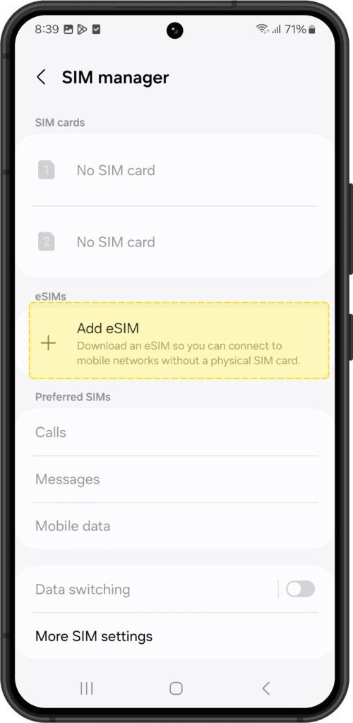 3-How to setup esim in android 3-How to setup esim in android
