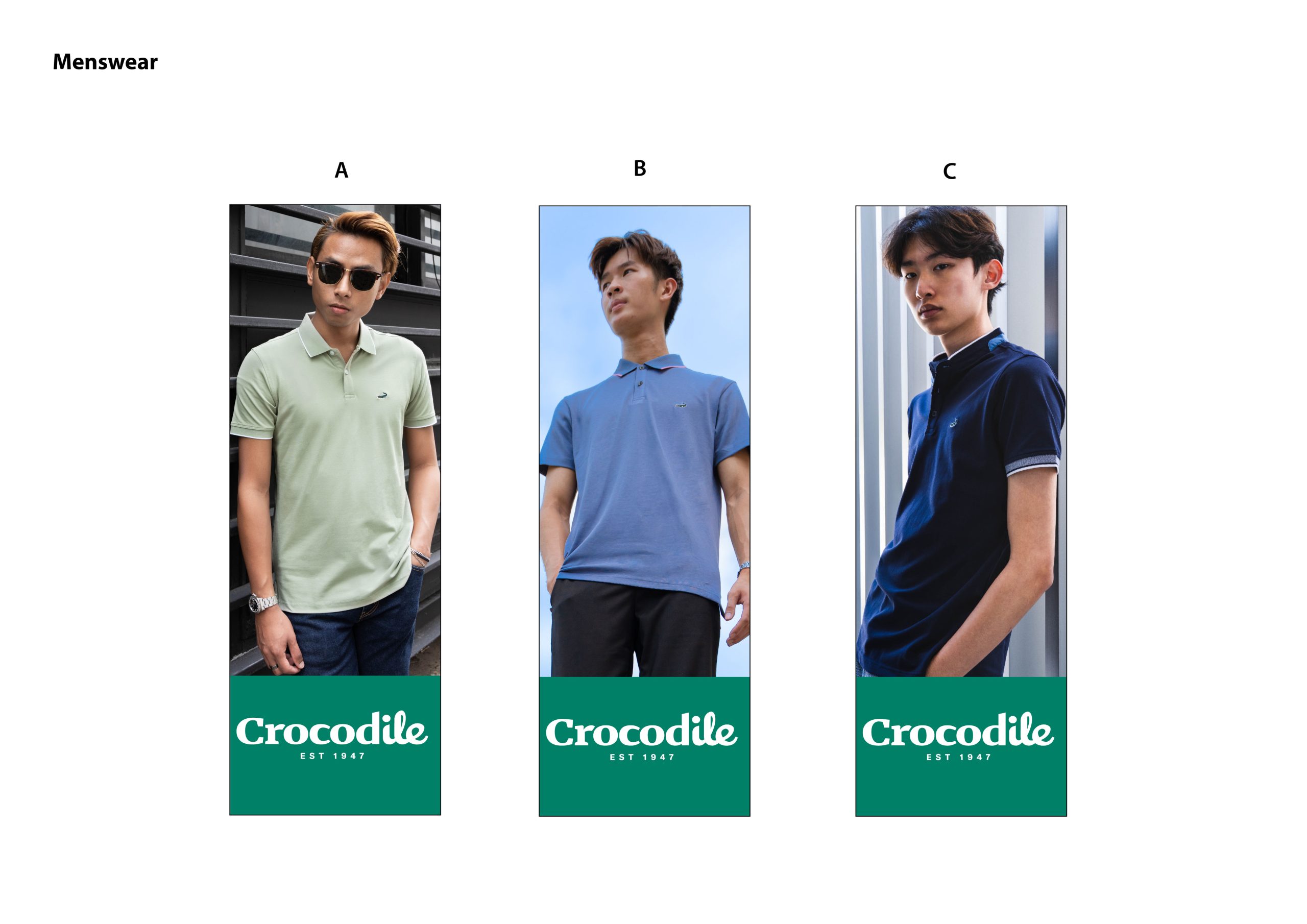 Crocodile men wear