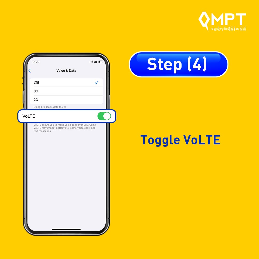 VoLTE_iOS_Single SIM_eng(Step-4) VoLTE_iOS_Single SIM_eng(Step-4)